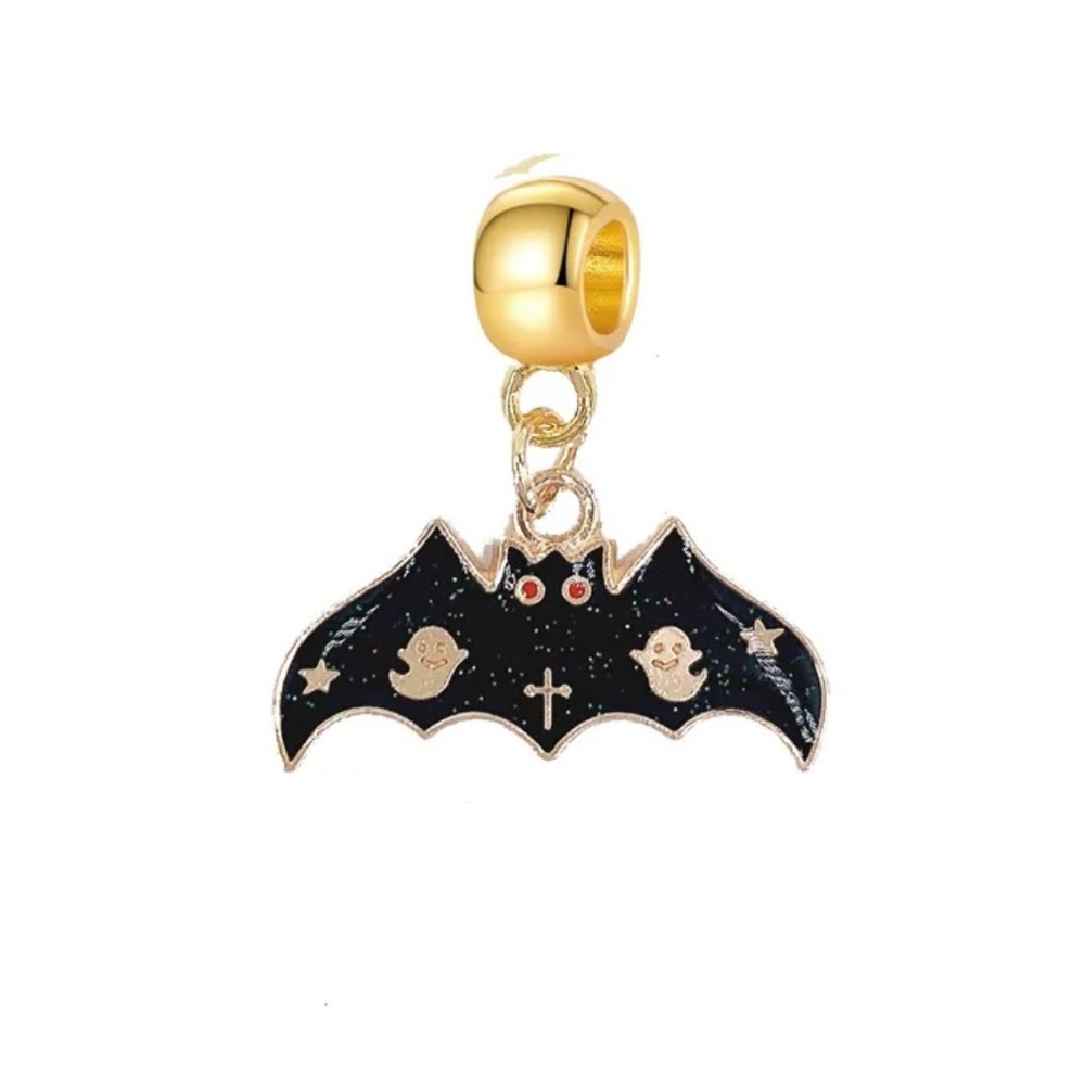 Spooky Bat Scary Halloween European Charm - Holiday Limited Edition